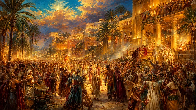 Les plaies et le pillage des Égyptiens