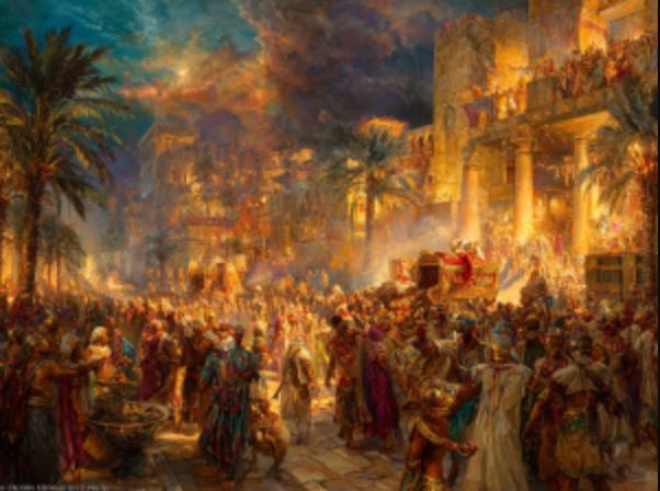 Les plaies et le pillage des Égyptiens