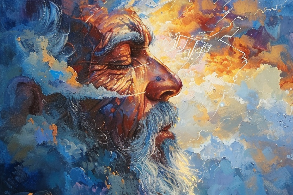 The long nose of Hebrew God