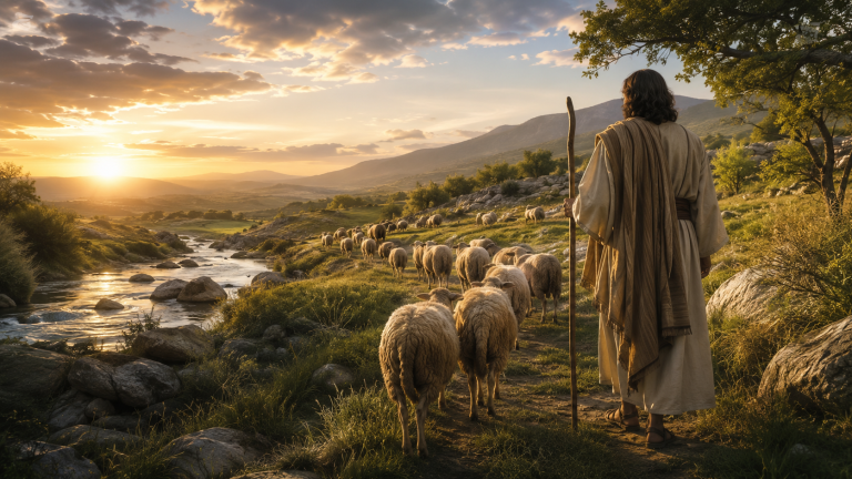 Meeting the Good Shepherd in Hebrew