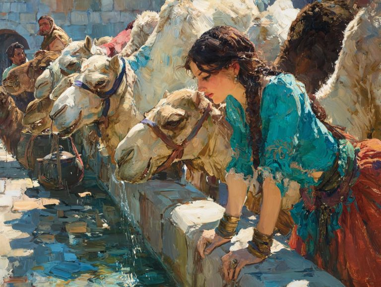 Young Woman Like Abraham