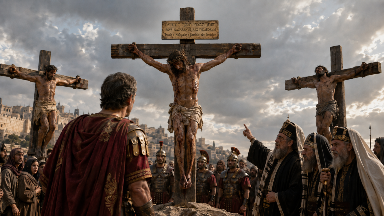 The Hebrew Message on the Cross